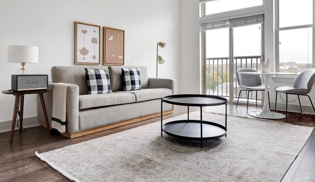 Luxury and Spacious Alewife 2Bed2Bath w/ W/D and Gym, by Blueground