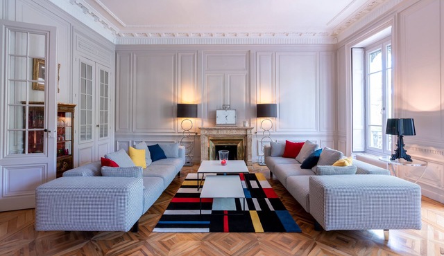 LUXURY APARTMENT 300 M2 LYON 2 ° PRESQU'ILE VIEW SAÔNE CLOSE BELLECOUR