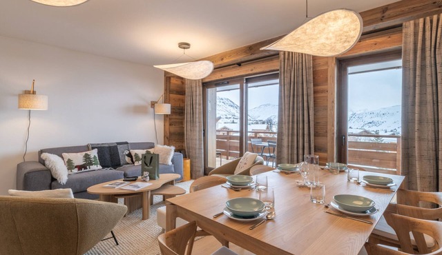Luxury apartment, Alpe d'Huez center