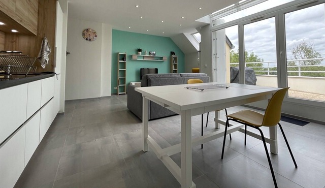 Luxury apartment with exceptional view on the Cher river