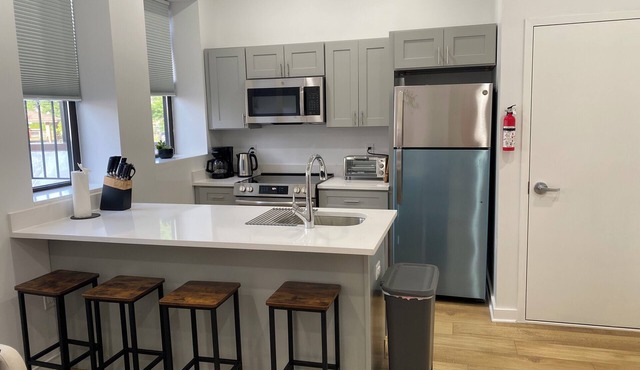 Luxury apartment in the heart of Montclair, just steps away from train to NYC!