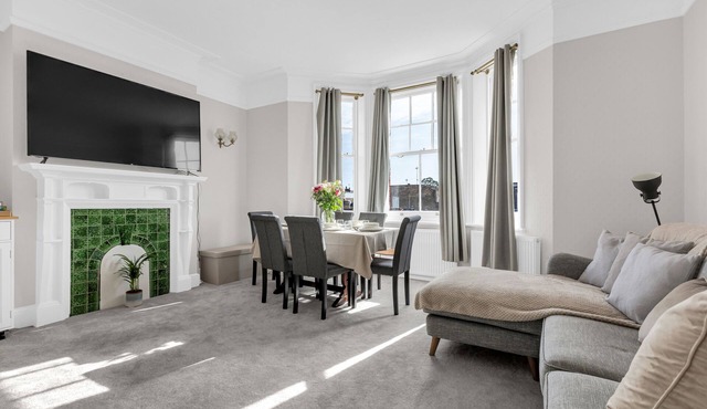 Luxury apartment in the heart of High Street Kensington, London.
