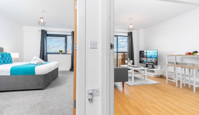 Luxury Apartment - Juliet Balcony - Digbeth