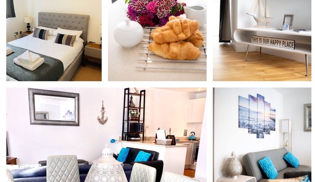 Luxury apartment Porth Cornwall within 2 min of the Beach and sea views