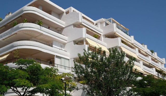 Luxury apartment with terrace, garage and pool.