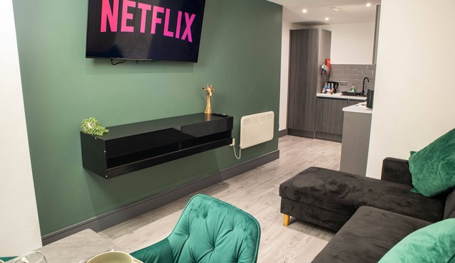 Luxury Apartment With Super King Bed