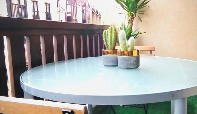 Luxury apartment with whirlpool bath and terrace in the city center