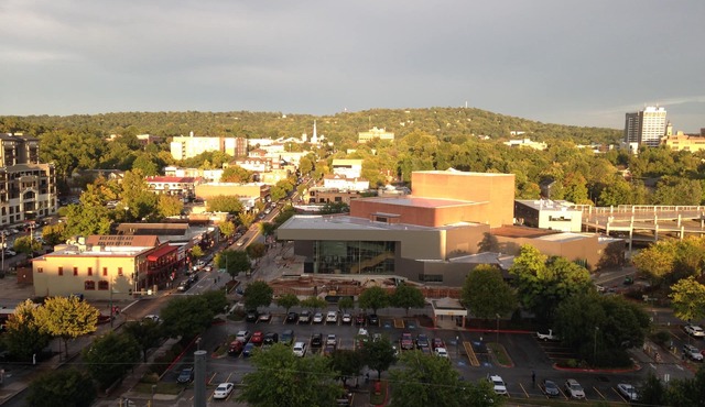 Luxury Art Filled Condo on Dickson St. with Unbelievable Views of Fayetteville