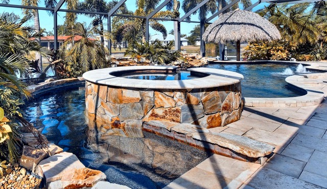 Luxury, Award-Winning Pool, All-Day Sun, Dock, Tiki Hut, Wheelchair Accessible