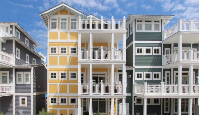 Luxury Beach House Is your Own Private Heaven. 4 Story Jersey Shore Beach Block