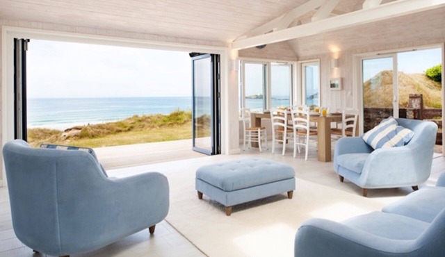 Luxury beachfront chalet with breathtaking views