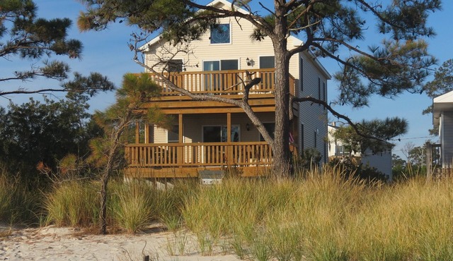 Luxury Beachfront Home on Soft White Sand Beach