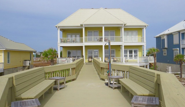 Luxury Beachfront Home with Extra Large Deck; Sleeps up to 20!