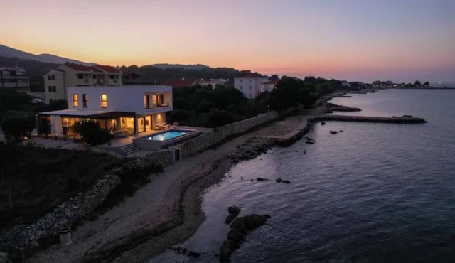 Luxury beachfront family villa.