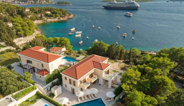 Luxury Beachfront Villa Hvar Deluxe II with Pool
