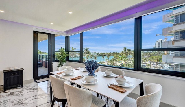 Luxury Beachside 3BR/3BA Condo + Resort Amenities, Pools, Gym and Sauna 620