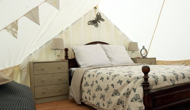 Luxury Bell Tent Glamping in the heart of rural France