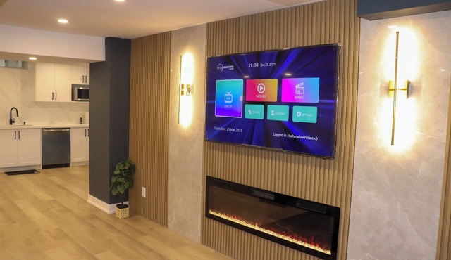 Luxury, Brand-New, Spacious , Modern Apartment with One Parking.