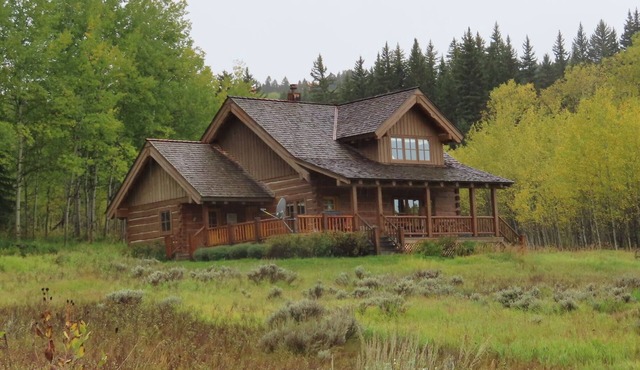 Luxury cabin in the woods