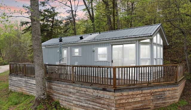 Luxury Cabin with Pasture Views & Private Hot Tub