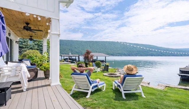 Luxury Canandaigua Lakefront- Hot Tub | Dock/Kayak
