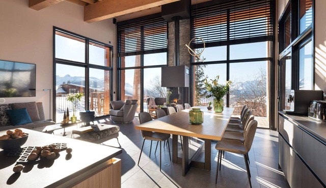 Luxury chalet in Arc 1800 with wellness area