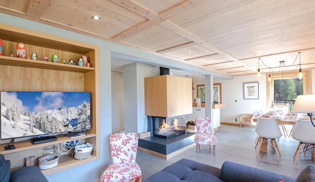 Luxury chalet in Chamonix, 5 bedrooms for 10 guests