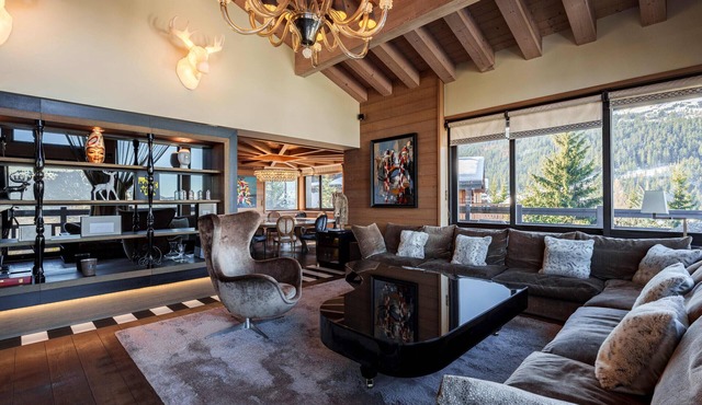 Luxury Chalet in Courchevel with Views and Spa