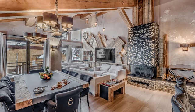 Luxury chalet in Tignes with sauna and Jacuzzi