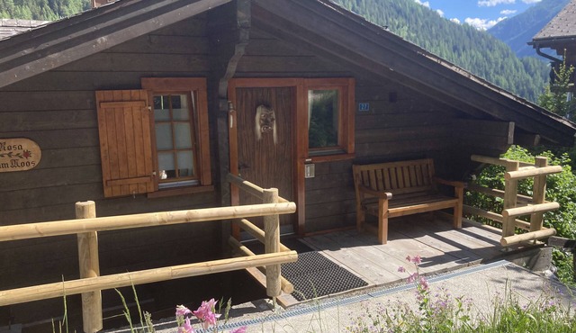 Luxury chalet with panoramic views in the Lötschental, with private carport