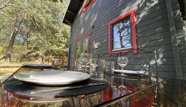 Luxury chalets - Domaine Luberon between Roussillon and Bonnieux