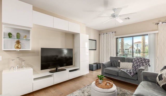 Luxury Condo in Ocotillo! Pool, Gym, Spa! Walk to All!