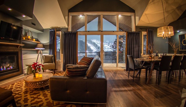 Luxury condo Mont St-Sauveur - Mountain View