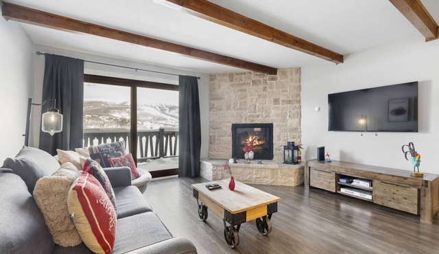 Luxury Condominium with Rustic Minimalist Style