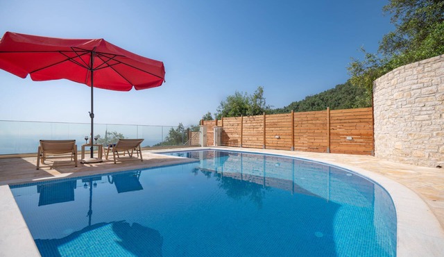 Luxury Corfu Villa: TheView - 3-Bedroom, Private Pool, Stunning Views in Nissaki Village