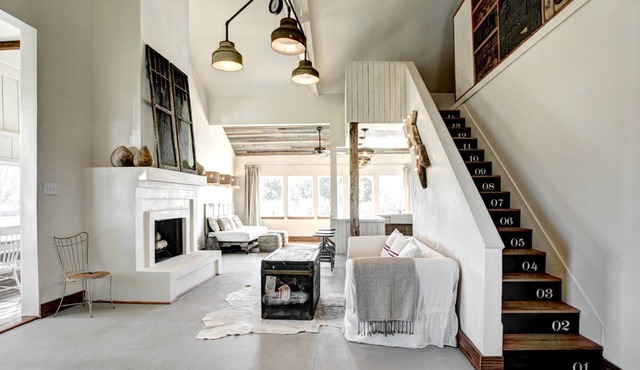 Luxury Cottage Rental with Modern Vintage Interior near Houston, Texas