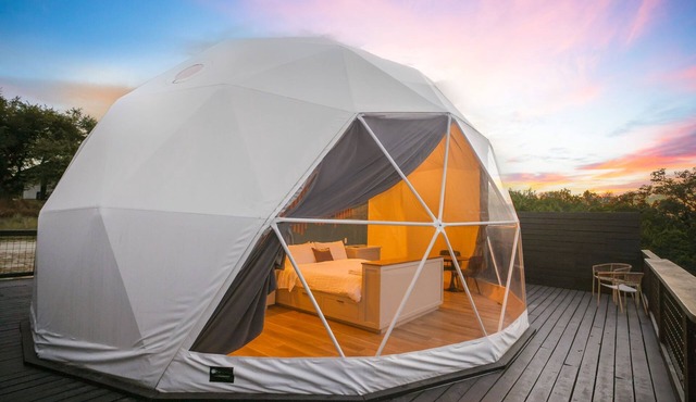 Luxury Dome - Spa Shower - Panoramic Views