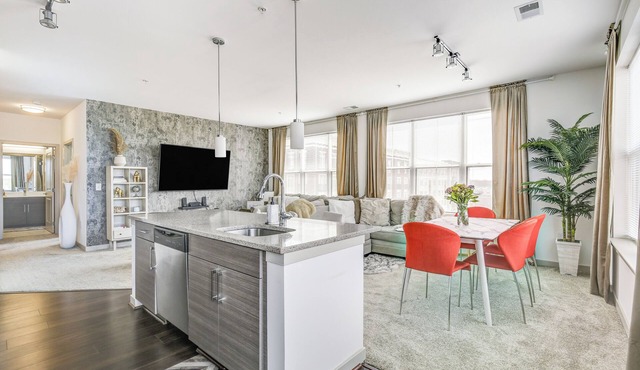 Luxury Downtown Crown Apartment minutes from DC