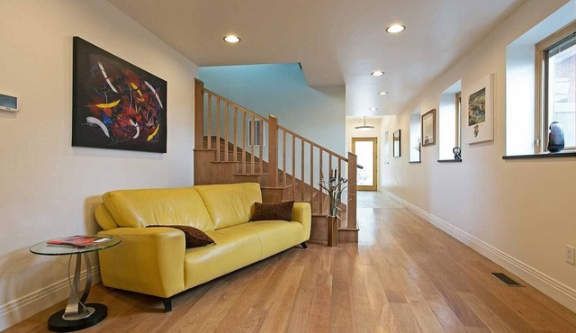 Luxury Downtown Holistic Green Home with Garage.