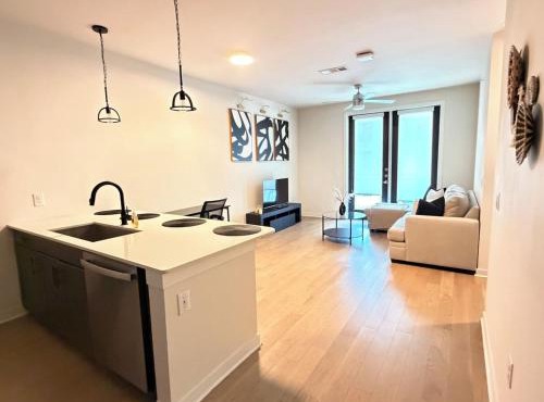 Luxury Downtown Houston Skyline Suite