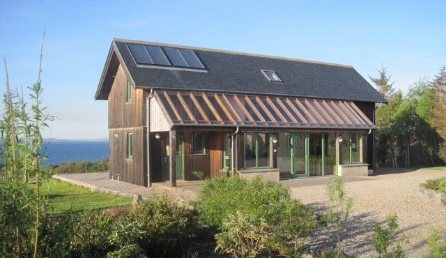 Luxury Eco house with stunning sea views