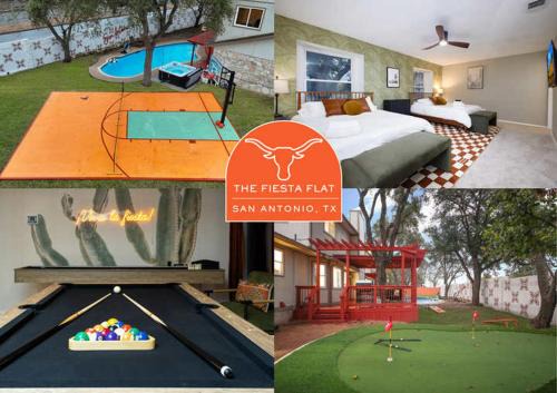 Luxury Escape Pool Sportscourt Games & Theater