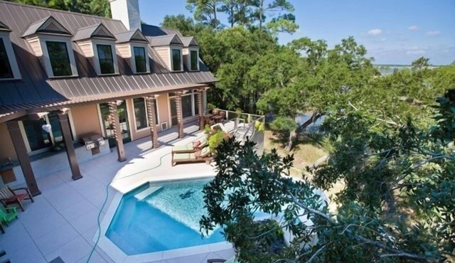 Luxury Estate. Secluded Folly Beach Home with Infinity Pool!