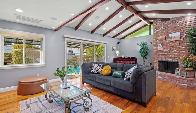 Luxury Estate with Sparkling Pool & Elegant Amenities