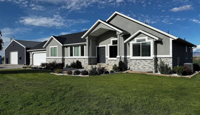 Luxury Farm Retreat with Theater Room & Panoramic Mountain Views