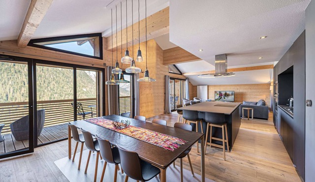 Luxury flat for 6 people - modern, central, ski in ski out