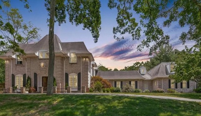 Luxury French Chateau Estate with Pool, Spa, Pond, Gym & 4.9 Private Acres
