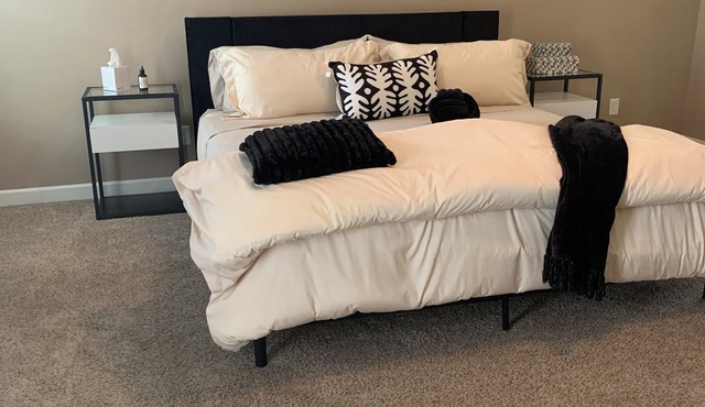 Luxury Gated Retreat Near Fort Bragg – Spacious 2BR with Garage
