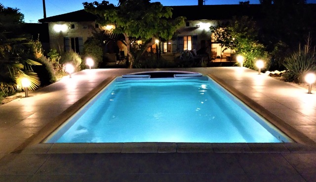 Luxury gite accommodation set in the rural Charente region of France