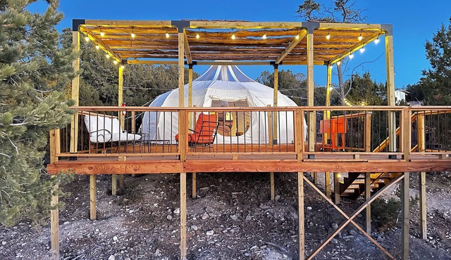 Luxury Glamping in High Rolls Mountain Park, NM Stunning Views & Modern Comforts